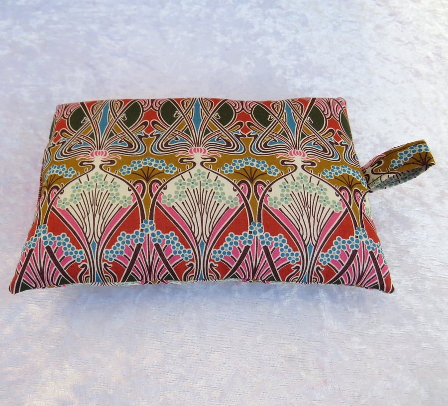 Palm rest, wrist support, made from Liberty Tana Lawn, Ianthe