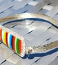 Surfite Bracelet Sterling Silver Tension Bangle Upcycled Jewellery Gift Handmade - Image 3