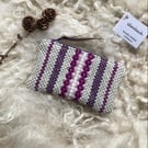 Woolly Wallet - Damson