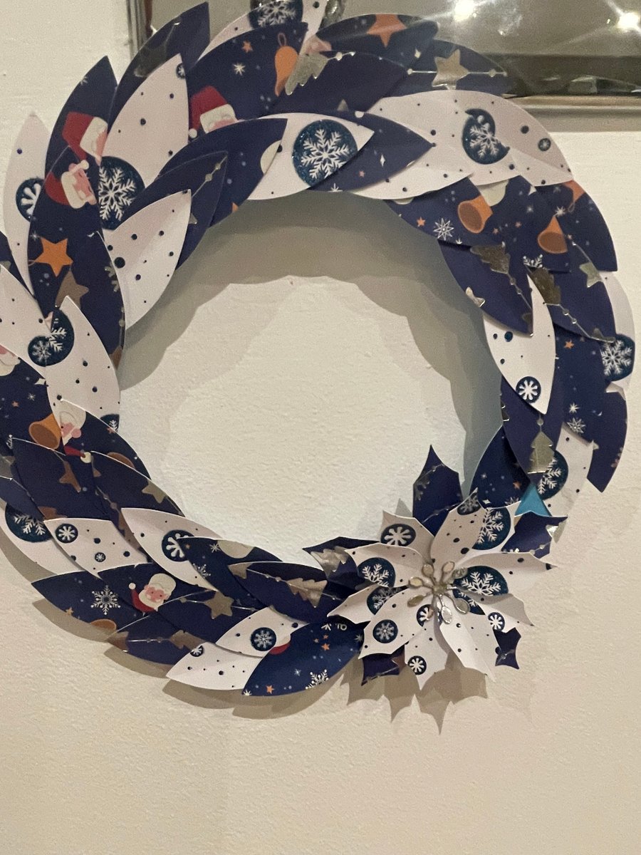 Paper Wreath Decoration