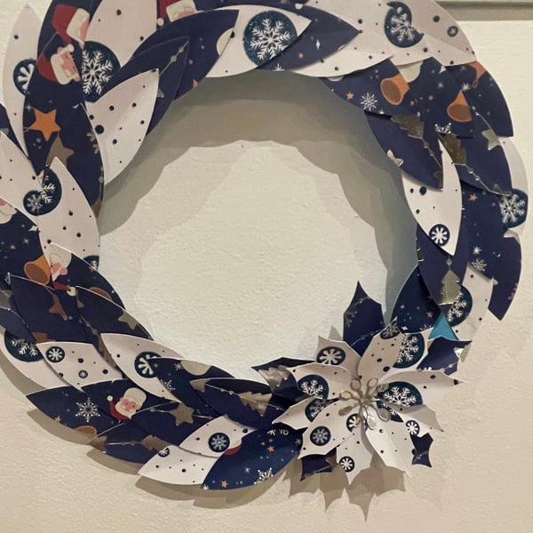 Paper Wreath Decoration