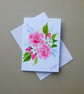 original hand painted blank greetings card ( ref FA  455 G2 )