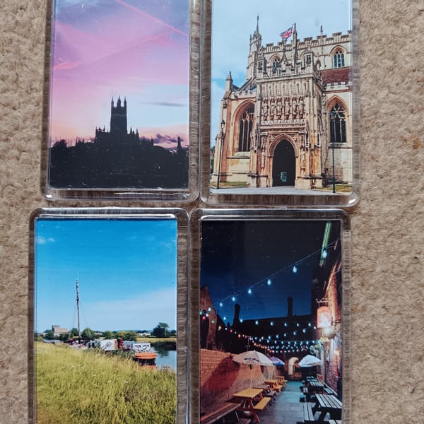 Gloucester Photography Fridge Magnets Set of 4