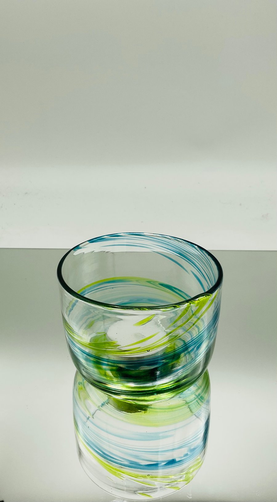 Turquoise Citrus Tealight