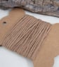 Hand Dyed Natural Dye Wood Brown Pure Wool Tapestry Thread