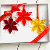  Stunning Fused glass Christmas decoration box set