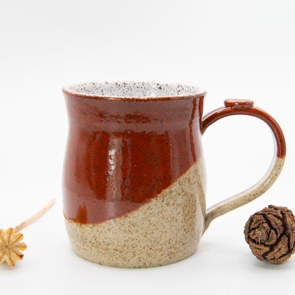 Large - Handmade Stoneware Mug
