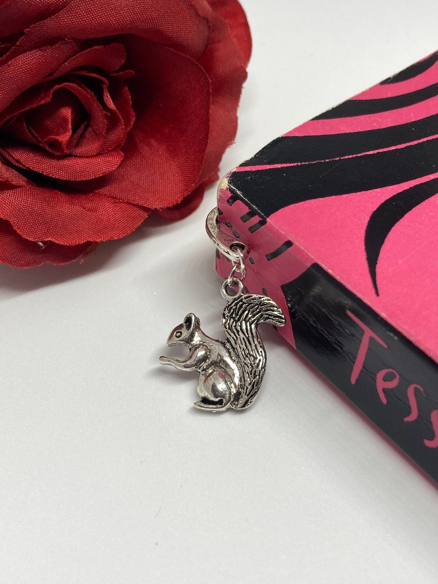 Squirrel Bookmark Gift, Nature Lover, Book Lover Gift
