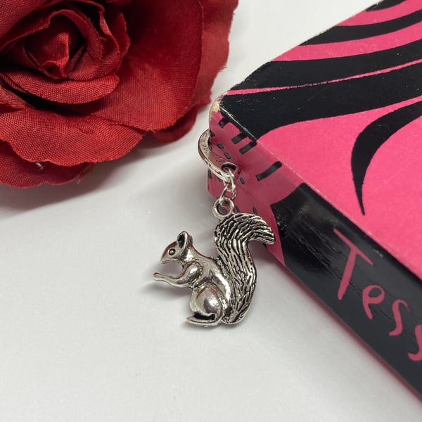 Squirrel Bookmark Gift, Nature Lover, Book Lover Gift