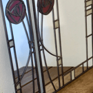 Art deco-Art Nouveau Mirrors in the style of “The Glasgow Rose” 