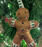 Gingerbread Man Christmas Tree Decoration