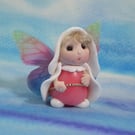 Tiny Winged Spry-Gnome 'Fleet' OOAK Sculpt by Ann Galvin