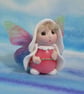 Tiny Winged Spry-Gnome 'Fleet' OOAK Sculpt by Ann Galvin