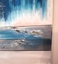 Original Abstract Acrylic Painting - Abstract Art – Turquoise Painting - Image 5