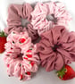 Strawberry scrunchie bundle 