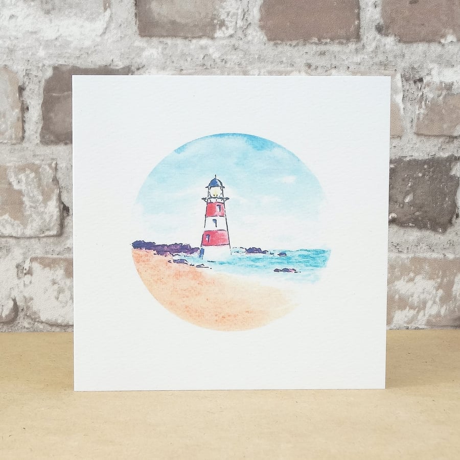 Lighthouse Card Blank card Eco Friendly