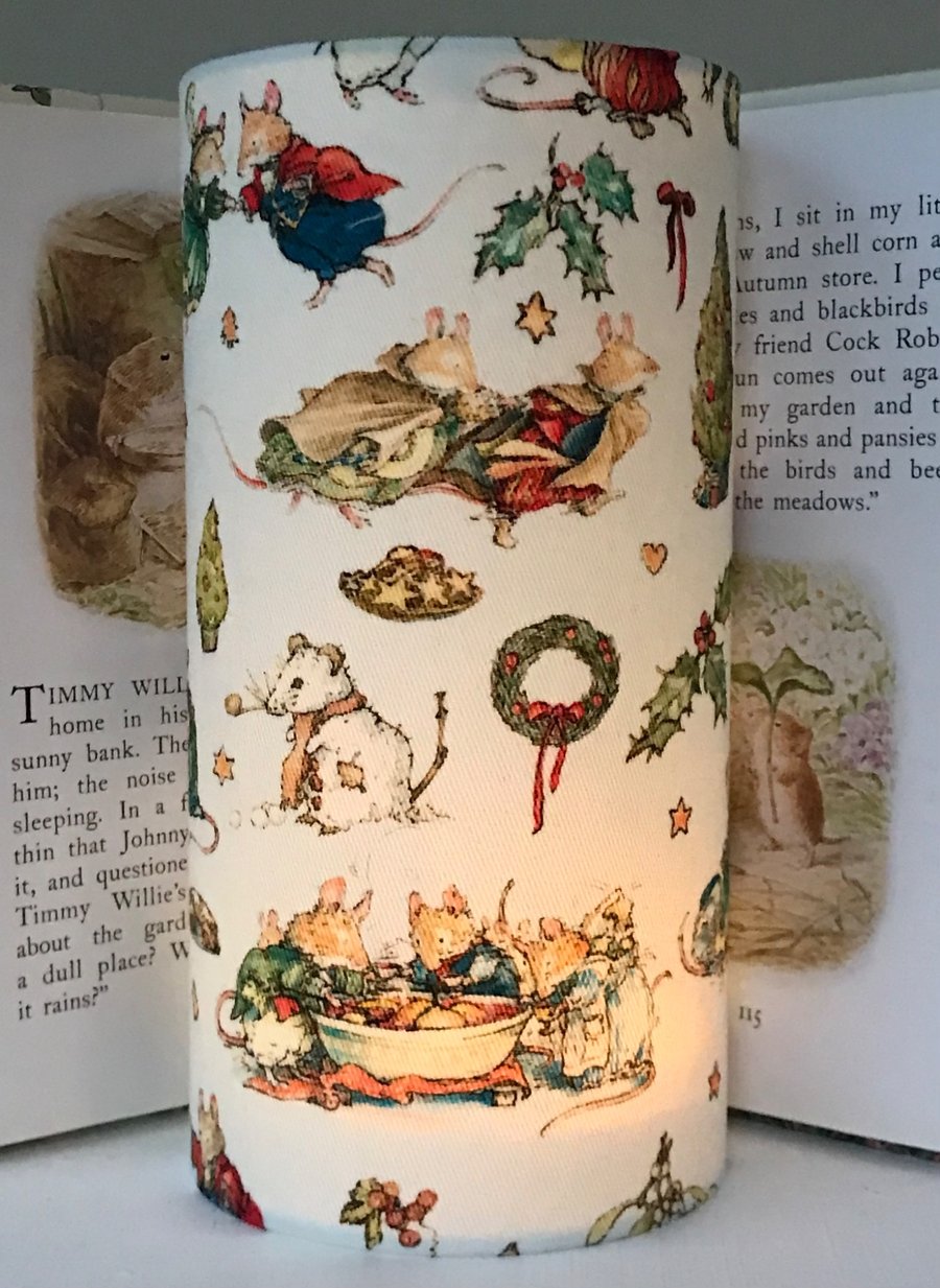 NEW Brambly Hedge Winter Ball- Handmade Children's Tall Night Light