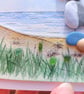 Mini Puffin Coastal Art, Handmade 3D Puffin Picture, One-of-a-Kind Seaside Gift - Image 8