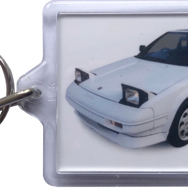 Toyota MR2 Mk1 1989 - Keyring with 50x35mm Insert - Car Enthusiast
