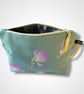 Sage Magnolias Linen Makeup Bag - Image 4
