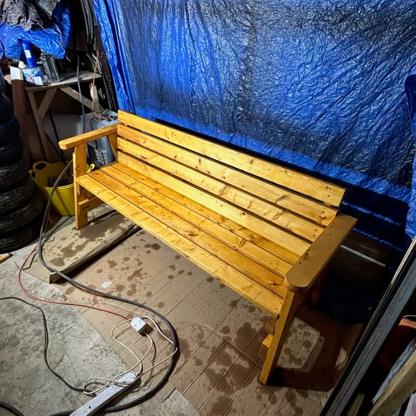 Garden bench