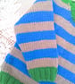 Baby's Hand Knitted Striped Sweater, Baby's Knitted Jumper, Gift Ideas for Baby - Image 5