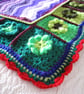 Crochet pattern. Afghan. Blanket. Crochet blanket Photo tutorial. PDF pattern. - Image 3