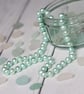 Mint Green Freshwater Pearl Necklace - Image 3