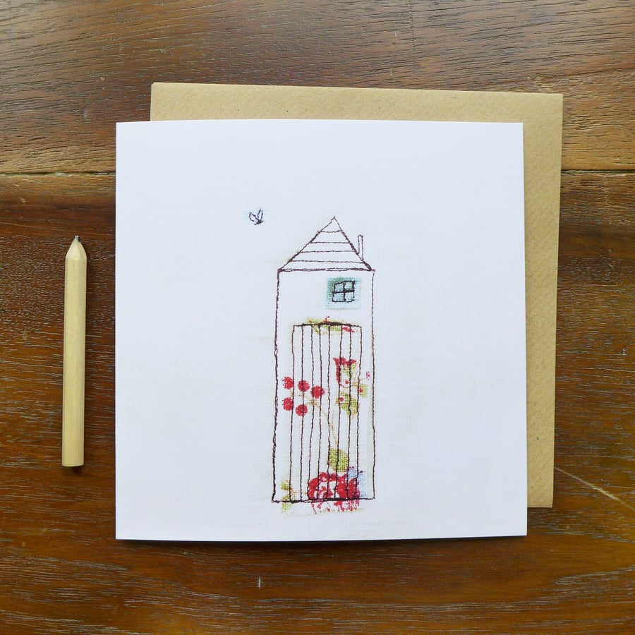 Pack of Four 'Home' Notecards