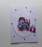 Christmas card. Handmade card. Decoupage card. Ref 223 - Image 1