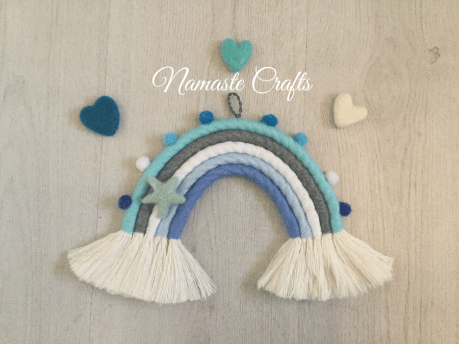 Summer Seas Nursery Wall Hanging, Baby Shower Gift, Nursery Decor, Boho Style