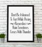Bathroom quote print, Funny bathroom wall sign, Bathroom wall decor - Image 2