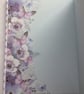 Sympathy Card In Deepest Sympathy Purple Butterflies and Flowers 3D Luxury - Image 2