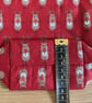 Rudolf Red Gift Bag, Handmade in the UK - Image 4