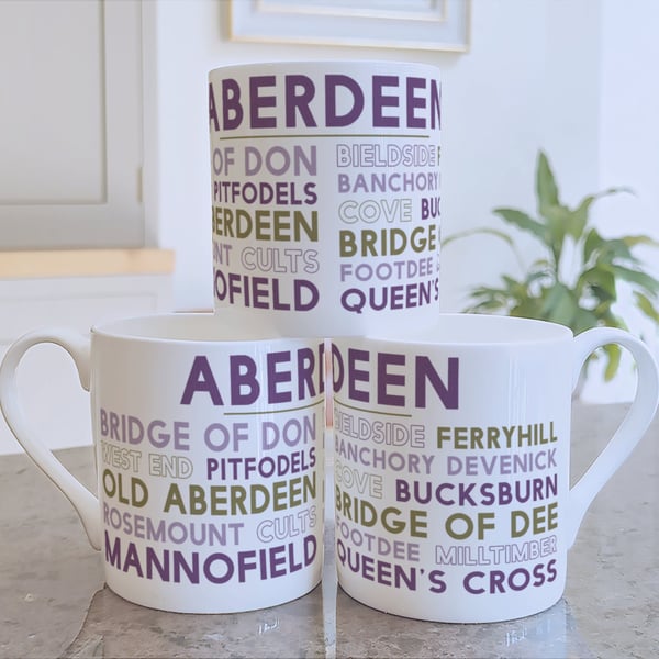 Aberdeen fine bone china mug - 13 oz - Seconds Sunday