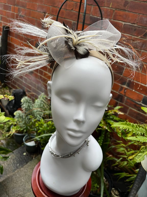 Beautiful Handmade hat, Hat for the Races, Hats for Ascot, Special Occasion Hats