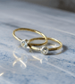 Gold Aquamarine Ring - Image 6