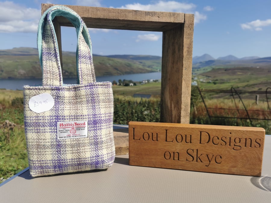 Harris Tweed Little Lady Bag