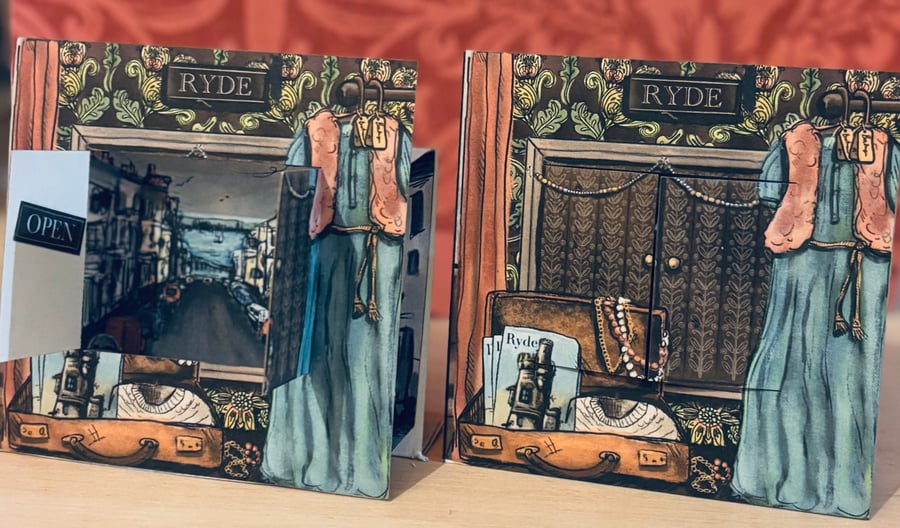 3d card, Room with a view, Ryde, Isle of Wight