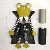 Vampire Frog Art Doll