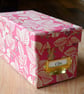 William Morris CD Storage Box: Handmade Bramble Red Keepsake - Image 3