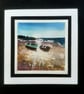 One-Off Blank Greetings Card Of Fishing Boats On A Beach. Any Occasion Notelet - Image 8