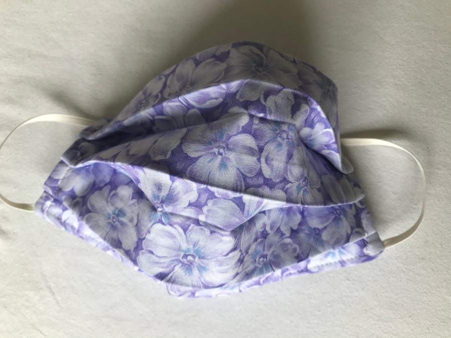 Lilac primrose face mask