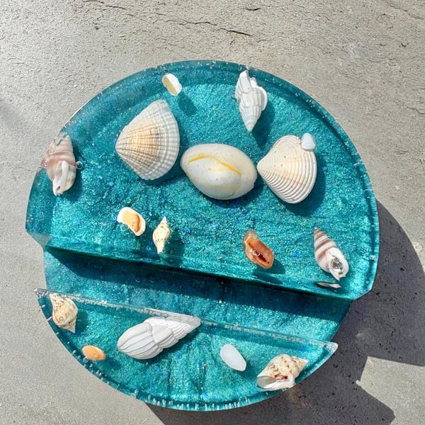Coastal Resin Phone Holder