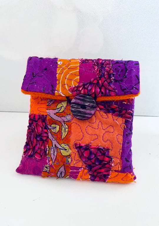 Keep sake pouch, make up purse, Talisman purse