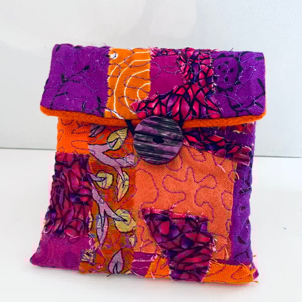 Keep sake purse, make up purse, Talisman purse