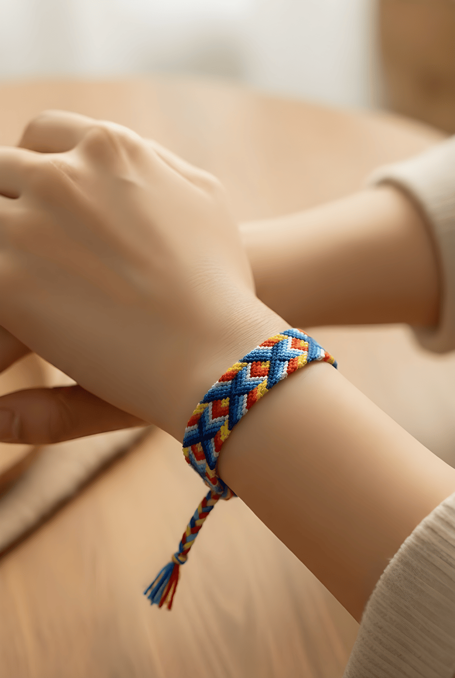 Handmade Chevron Friendship Bracelet