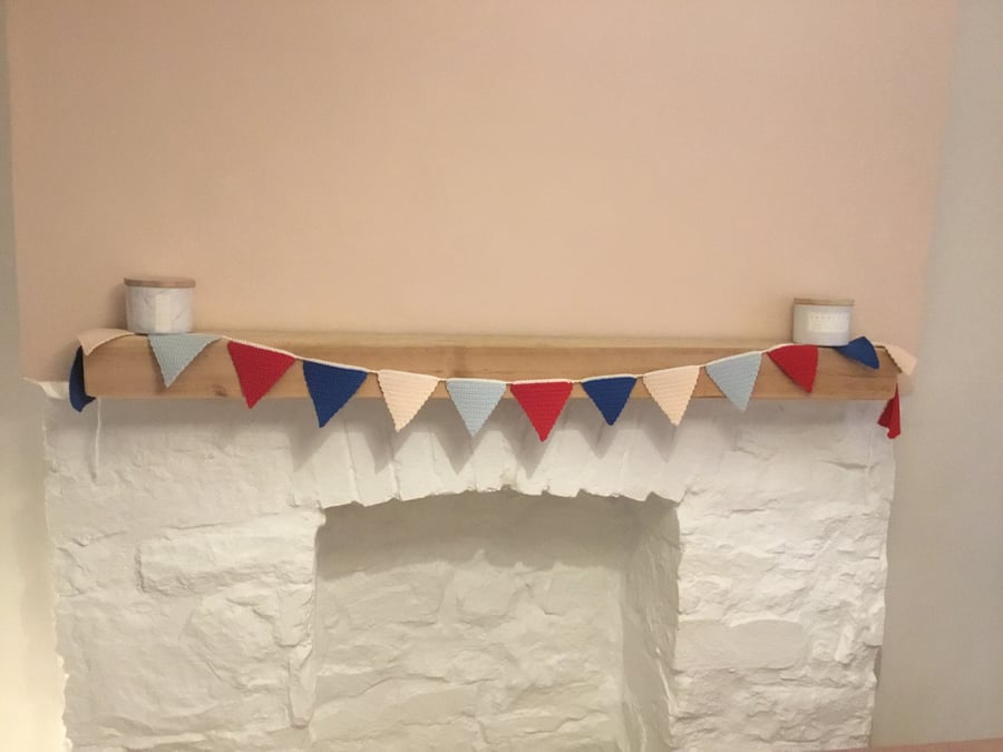 Crocheted Bunting 