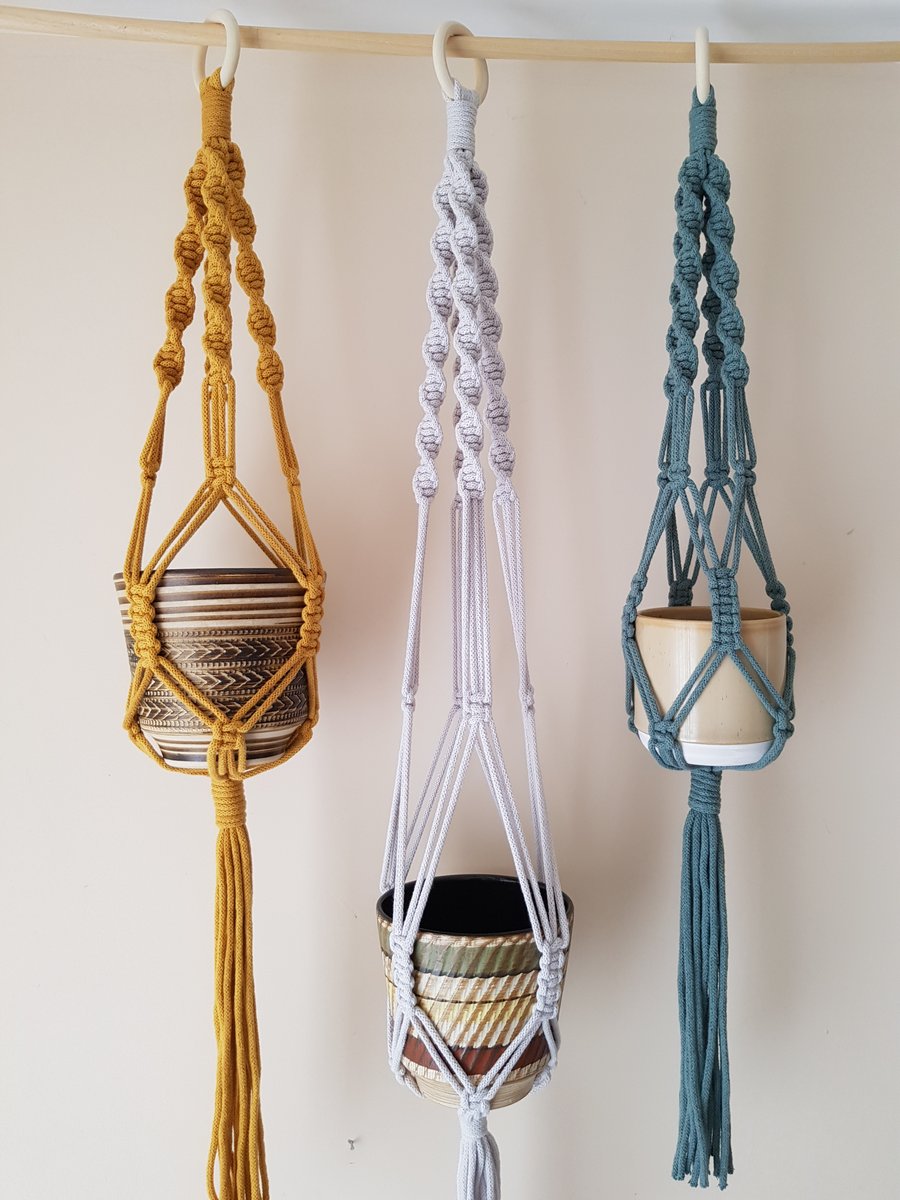 RESERVED FOR LORRAINE - 200cm Macramé Plant Hanger