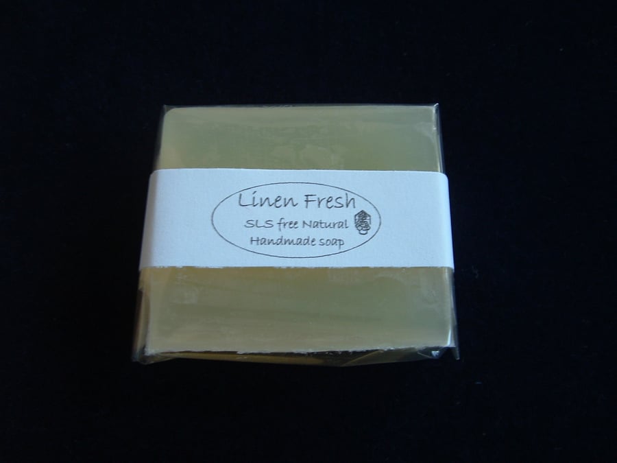 Linen Fresh SLS free Handmade Soap